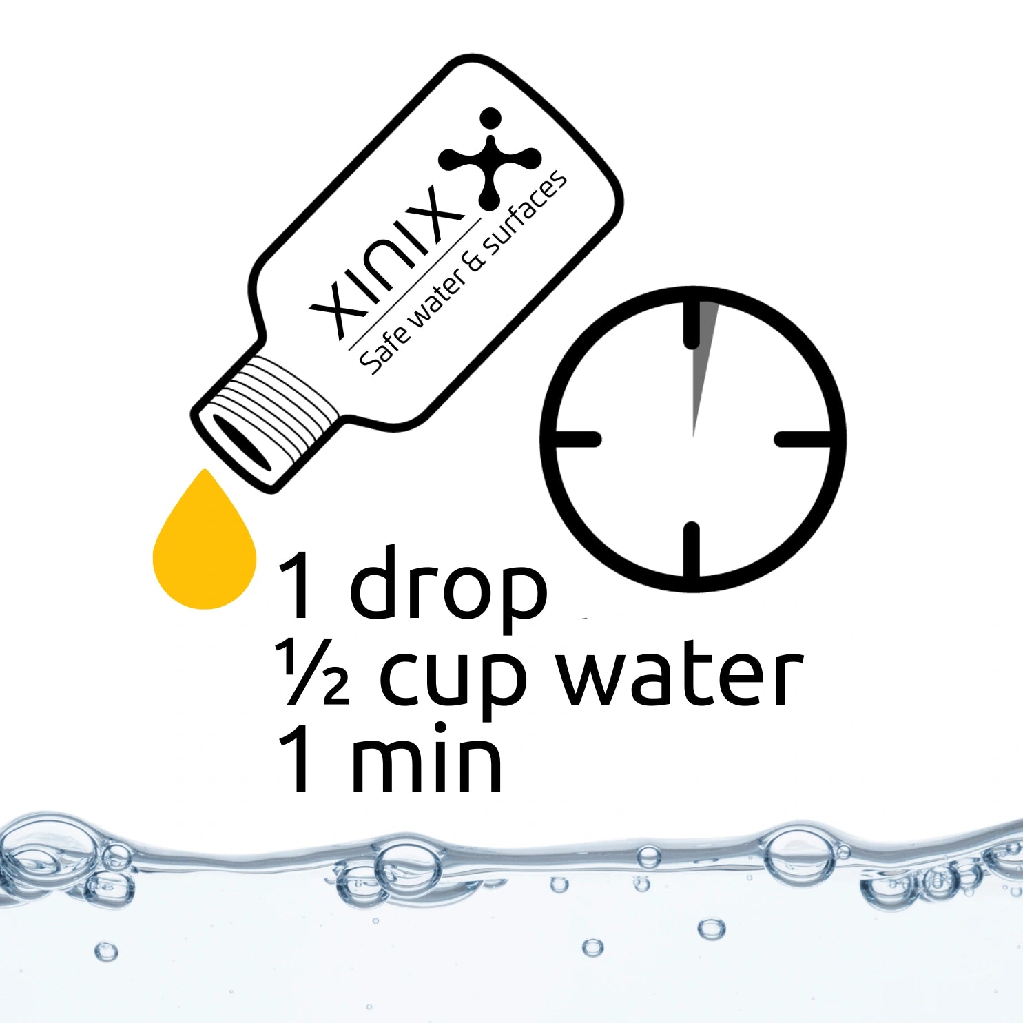 FreeBact® Drink Mini - Water Purification Drops