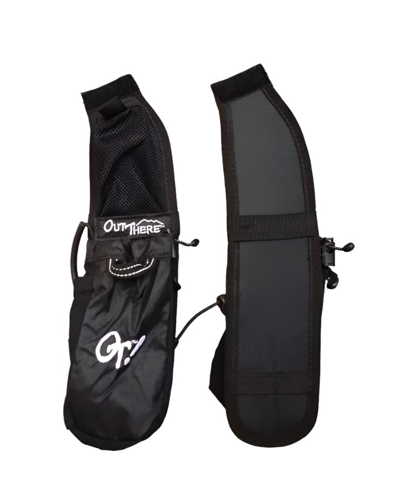 OutThere bottle tails for hiking backpacks